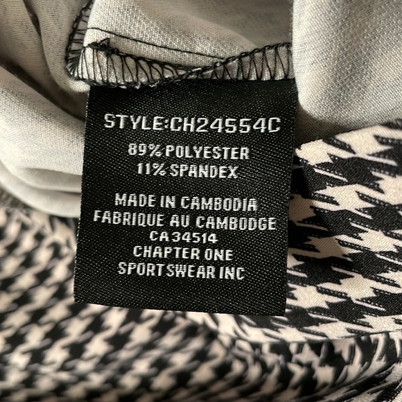 ONE Houndstooth pull on trouser - Picture 5 of 6